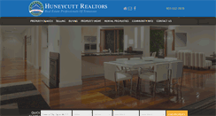 Desktop Screenshot of huneycuttrealtors.com